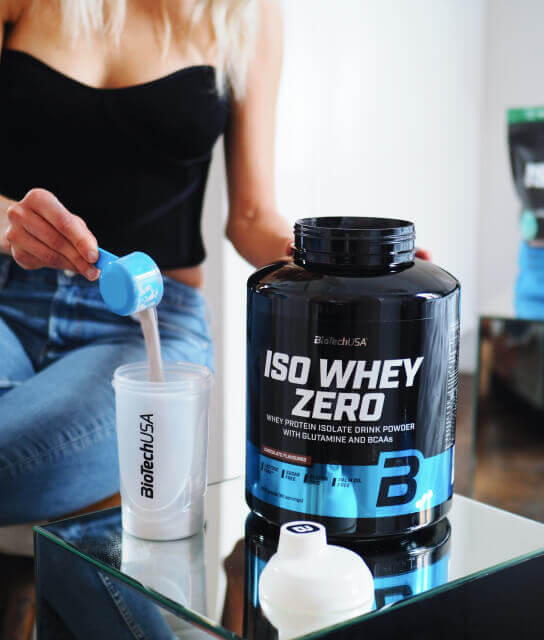 Que contient une dose de boisson protéinée Iso Whey Zero ?